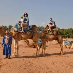 Camel ride in Agadir