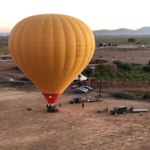 Hot air balloon trip in Agadir